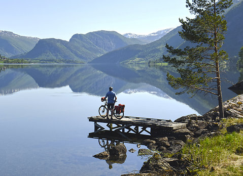 Fjordnorwegen - Fahrradtour Gaular